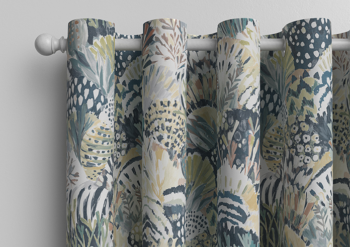 Maggie, Teal - Made to Measure Curtains - Image 12